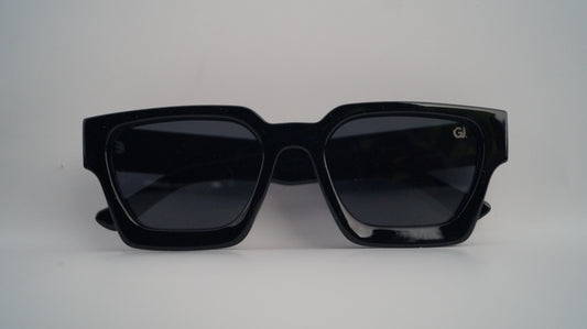 GRANDJOUER® Akura Shades – Black Frame Black Lens