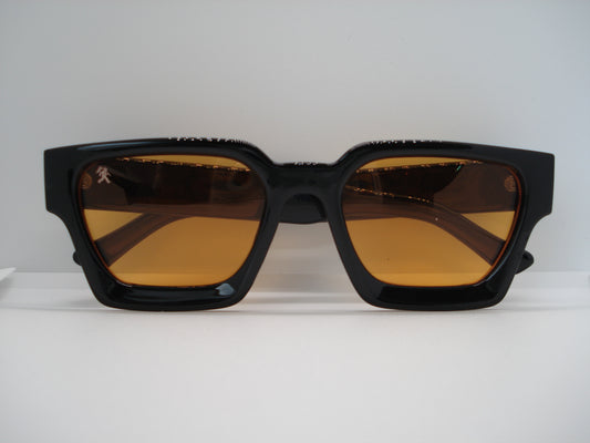 GRANDJOUER® Akura Shades – Black Frame Orange Lens