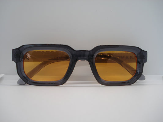 GRANDJOUER® Zeitaku Shades – Black Frame Orange Lens