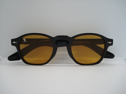 GRANDJOUER® Raizen Shades – Black Frame Orange Lens