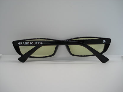 GRANDJOUER® Hinata Shades – Black Frame Yellow Lens